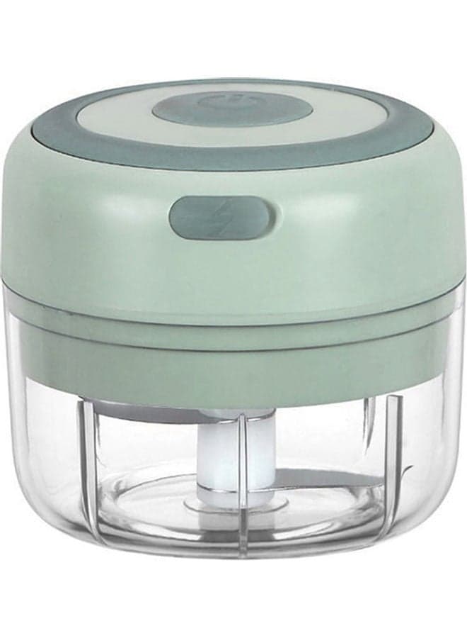 Household Electric Mini Garlic Food Chopper Green