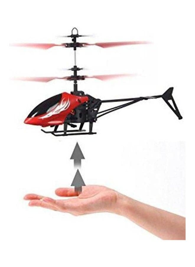 Small Helicopter Hand Infrared Induction Without Remote Control
