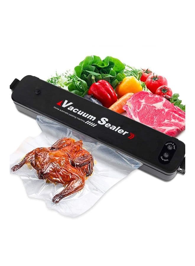 Automatic Vacuum Sealer Machine With Bags Black
