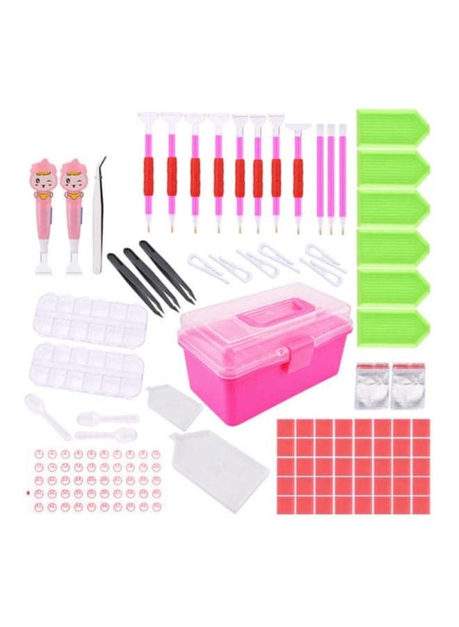 Diamond Drawing Point Drill Pen Kit Multicolour