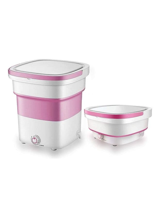 Portable Mini Folding Washing Machine 135 W 2152008 Pink/White