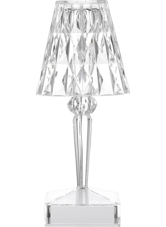 USB Rechargeable Diamond Table Lamp Warm White