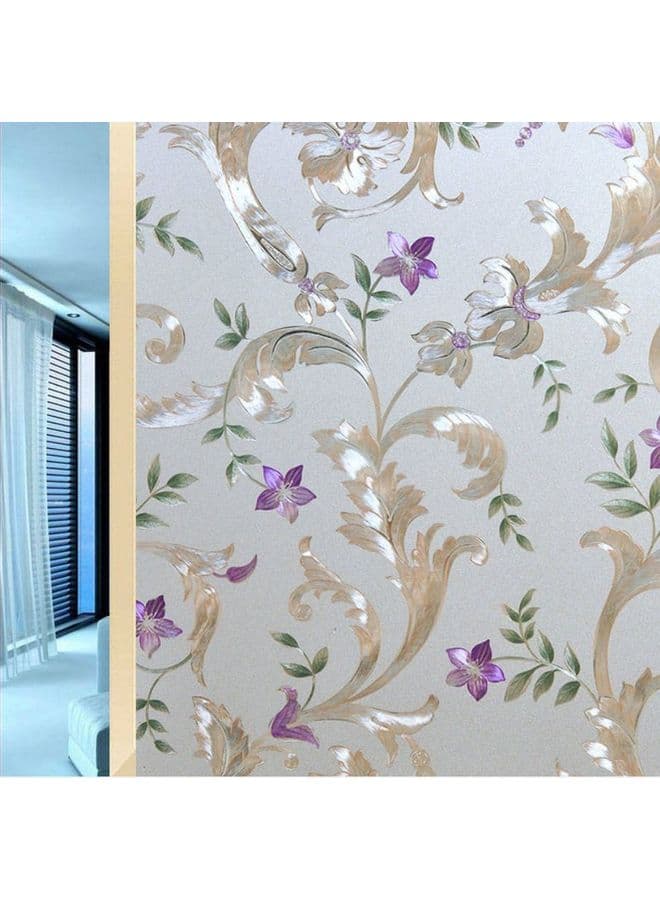 Glue Static Decorative Window Film Multicolour 45x200cm