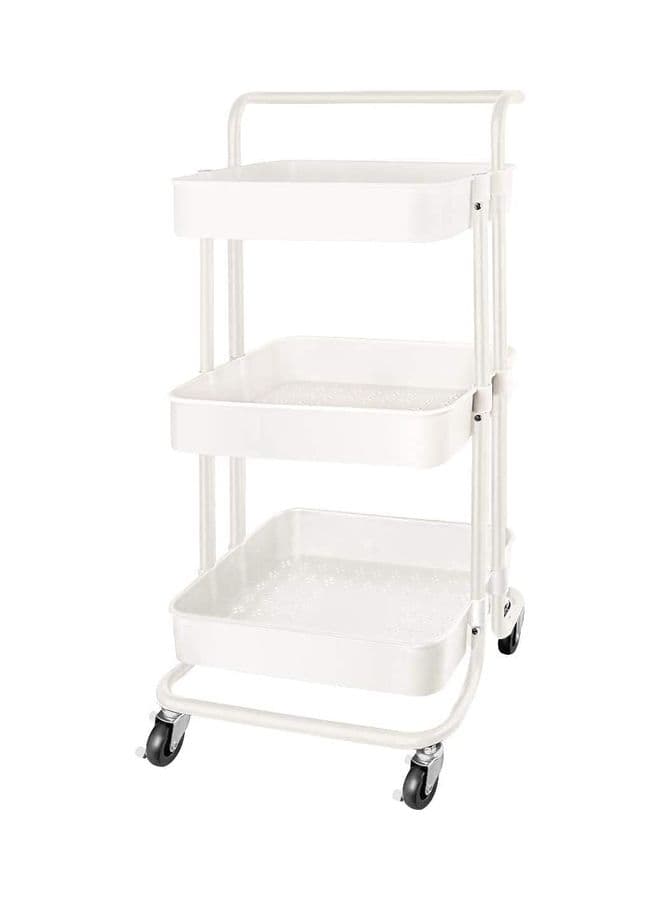 3-Tier Multiuse Organizer Rack White