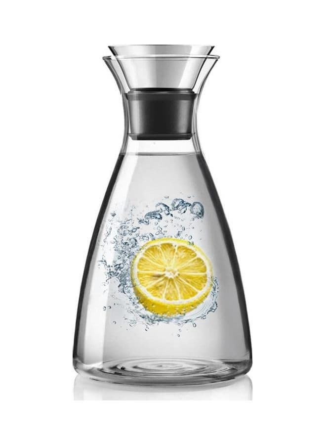 Heat Resistant Borosilicate Water Carafe Glass Pitcher clear