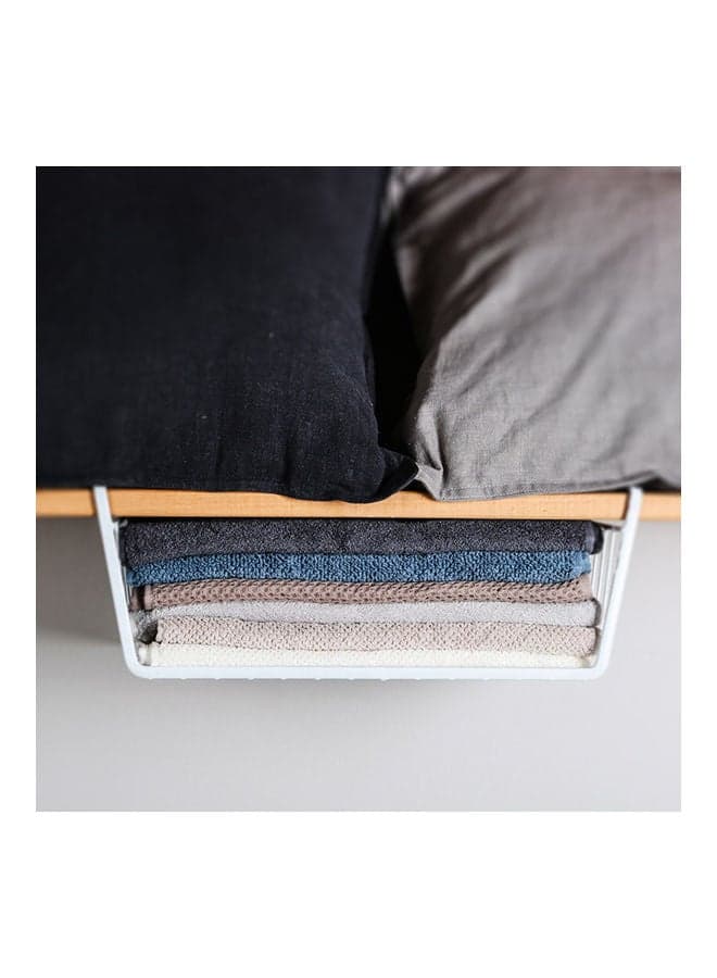 Under Shelf Basket White