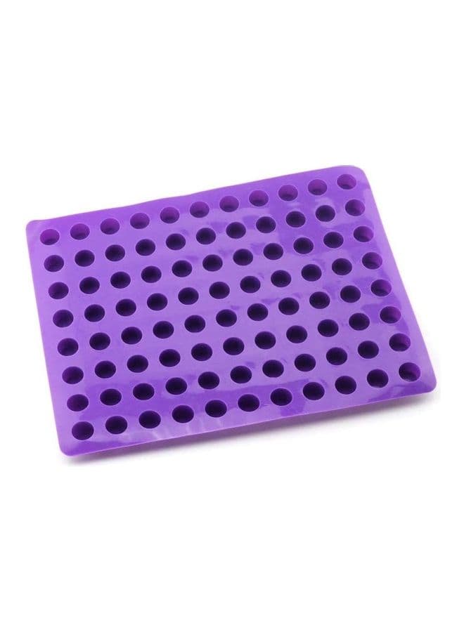 88-Cavity Baking Silicone Mould Purple 37.5x28.5cm