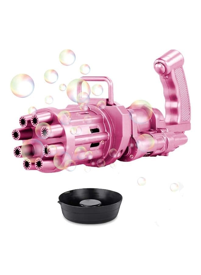 8-Hole Electric Bubble Maker Machine Gun Toy