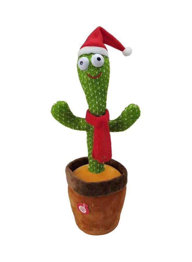 Electric Dancing Cactus Plant Stuffed Toy With Music