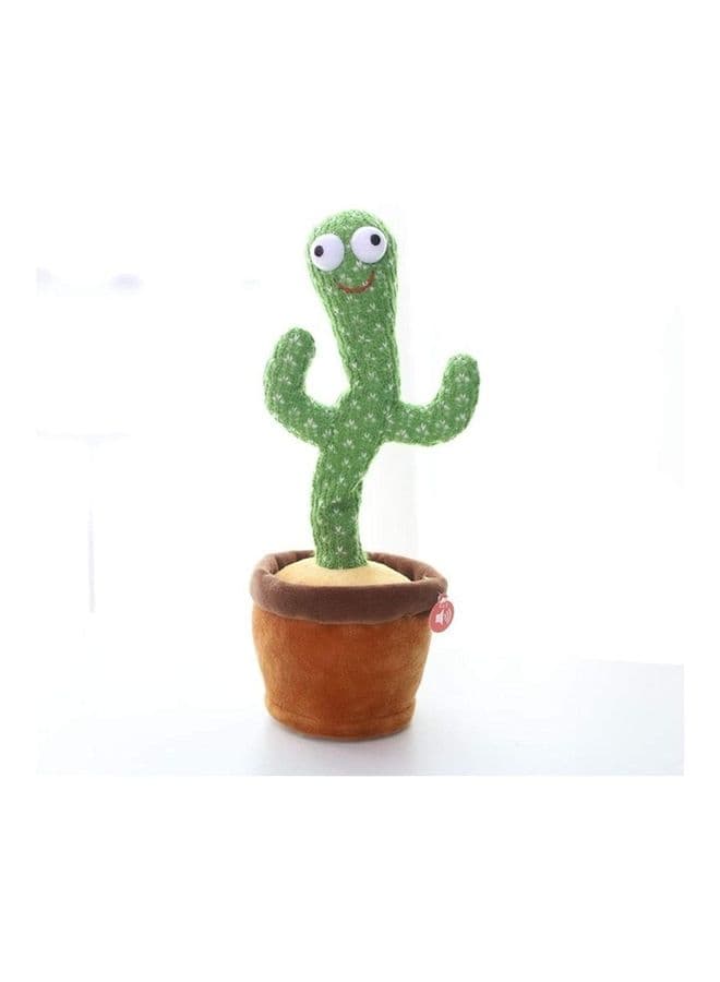 Electric Dancing Cactus Plant Stuffed Toy With Music