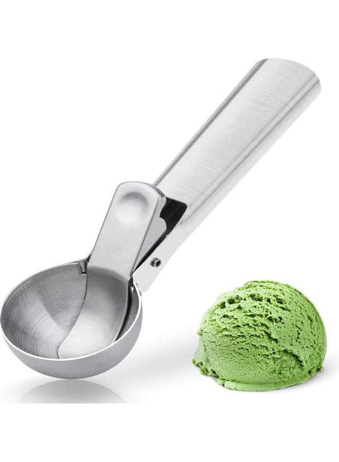 Ice Cream Scoop Silver