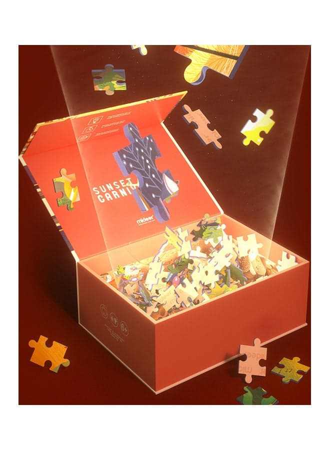 528-Piece Sunset Carnival Puzzle