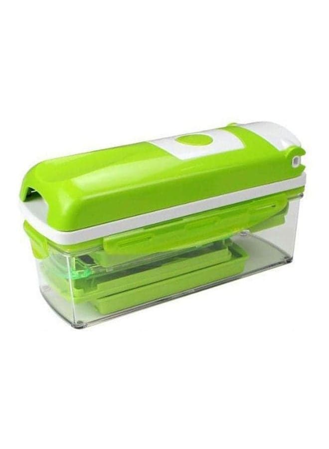 Multi-Use Vegetable And Fruit Slicer Green