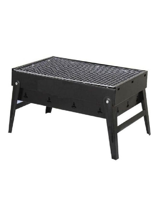 Portable Jumbo Charcoal Grill For Parks And Gardens Black