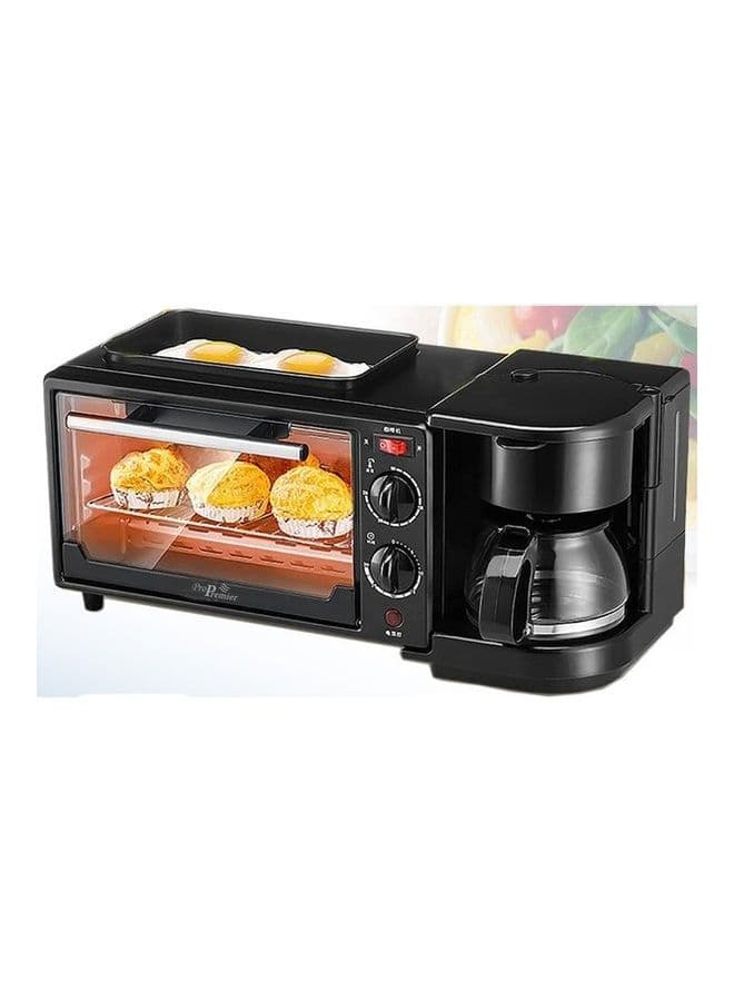 3 In 1 Breakfast Maker Black 3kg
