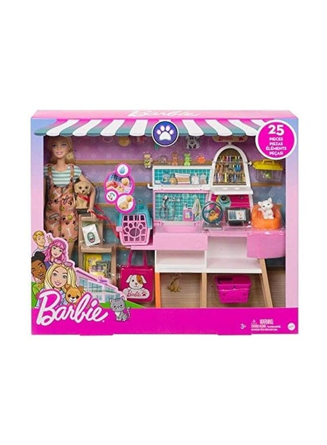Doll And Pet Boutique Playset 6.35 x 23.09 x 31.29cm