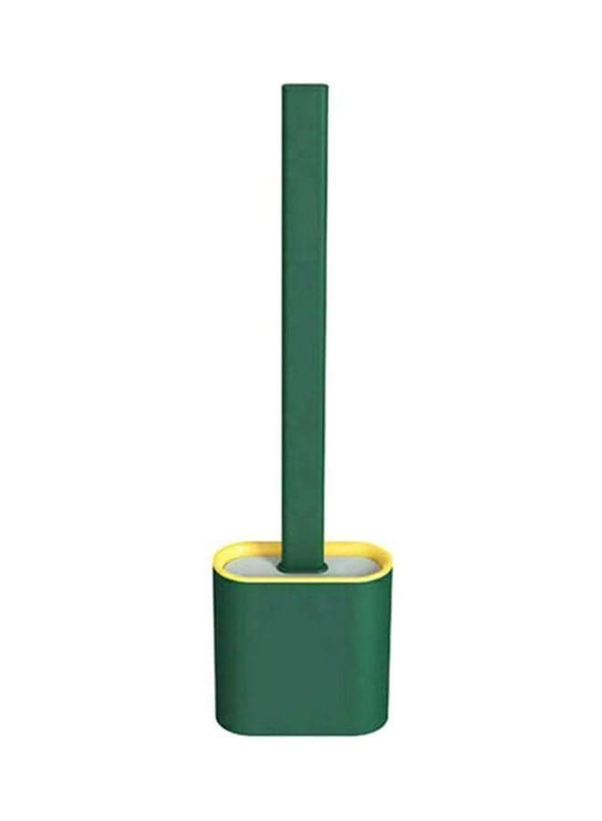Silicone Brush For Cleaning Toilet To Reach The Most Difficult Places Multicolour