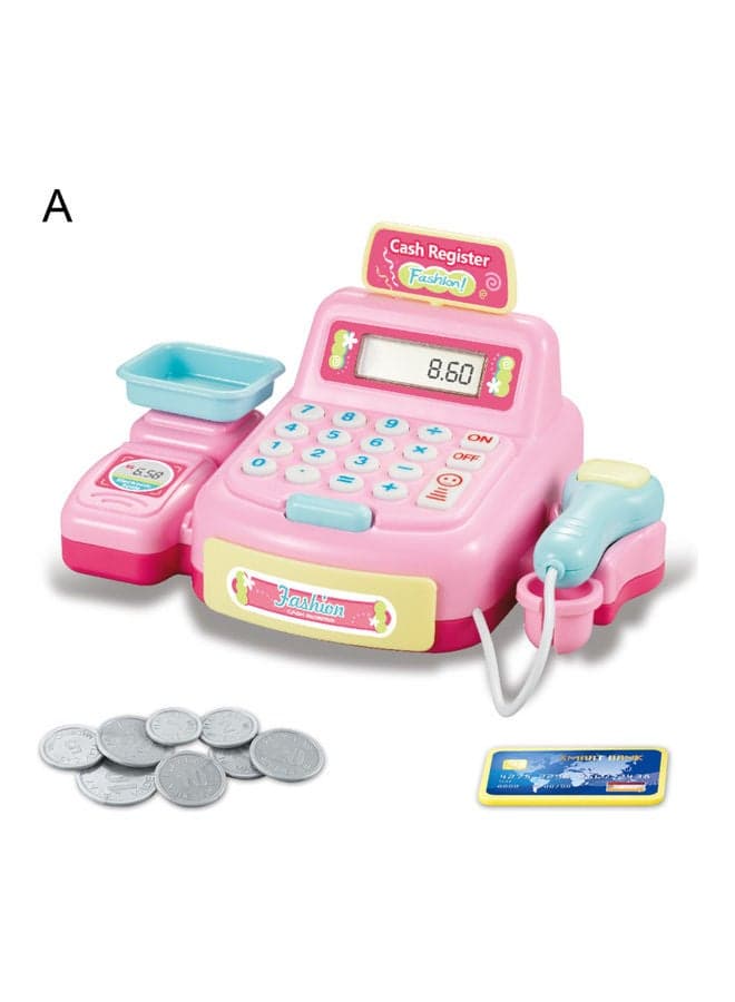 Simulation Supermarket Cash Register Pretend Play Toy