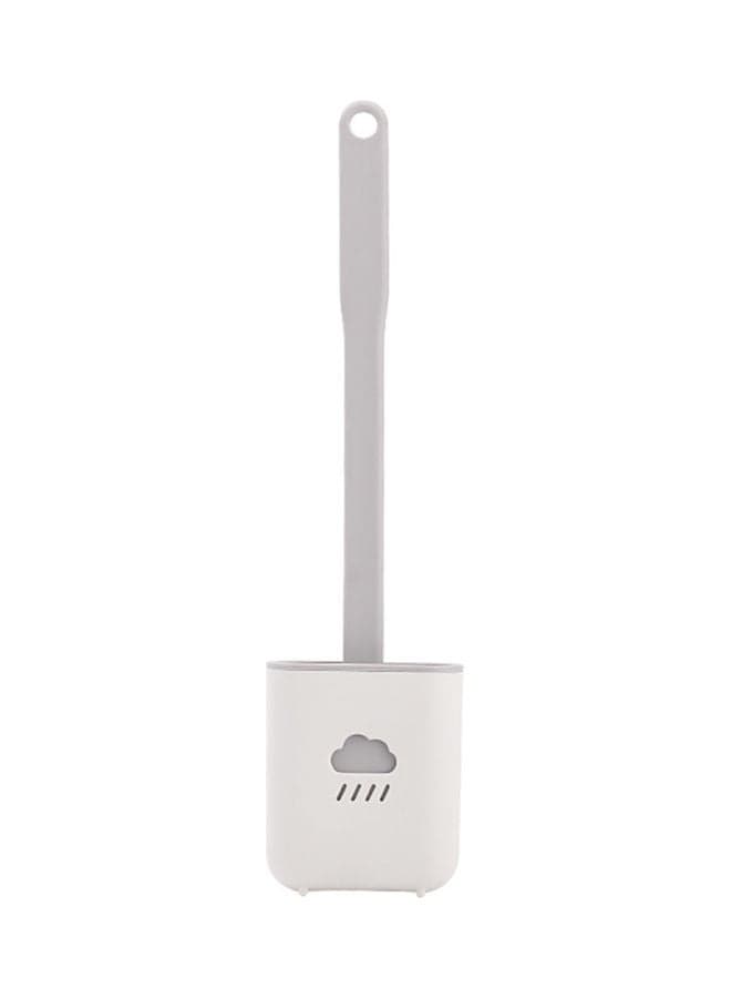 Toilet Brush Wall-Mounted White