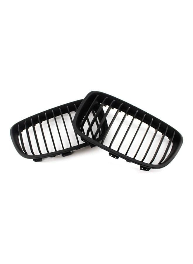 2-Piece Matte Grilles Replacement For BMW Series F20