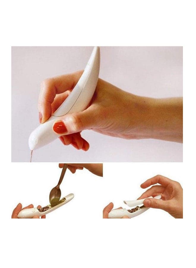 Spice Pen Decoration For Food White 5 x 8 x 15cm