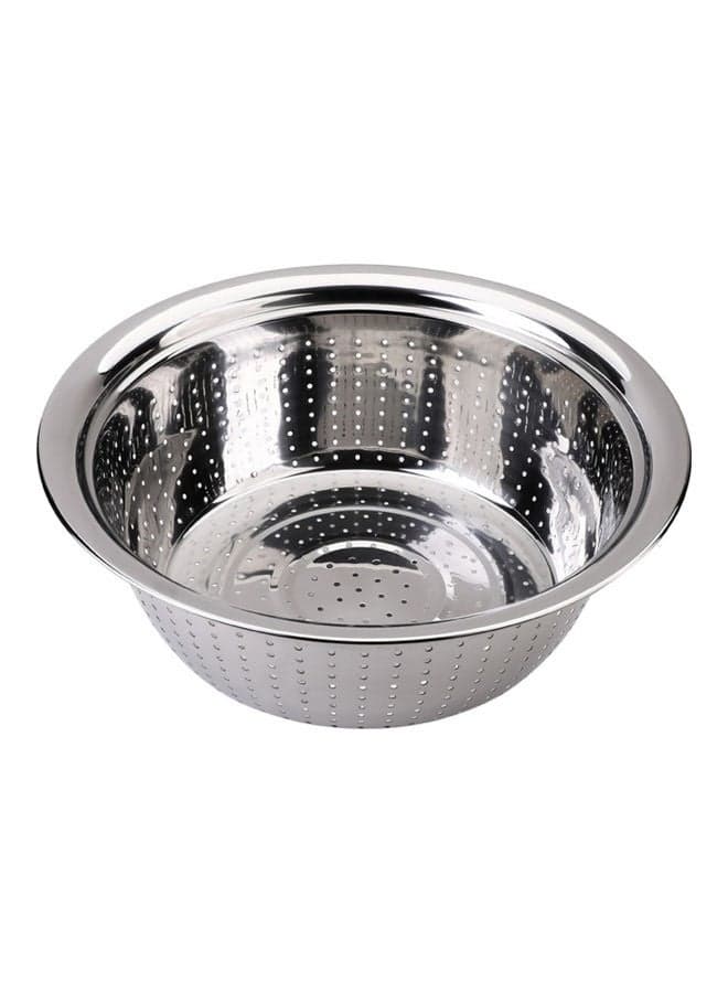 Stainless Steel Vegetable Basin Rice Bean Silver