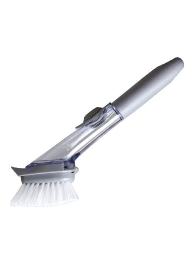 Palm Scrub Soap Dispensing Washing-Up Brush Multicolour 6.5 x 9cm