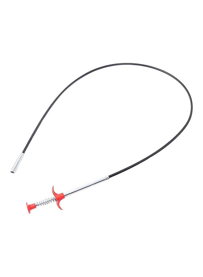 Plumbing Drain Snake Clogged Black