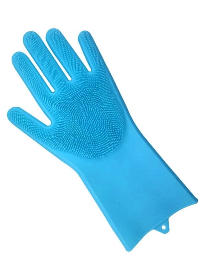 Magic Dish Washing Gloves Blue 40x16x3.5cm