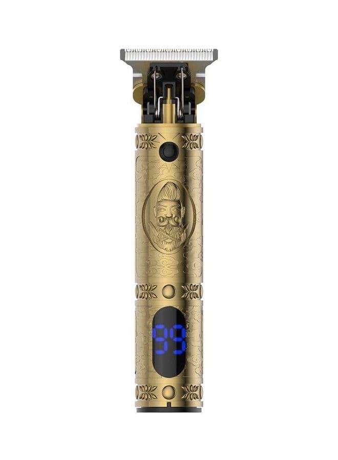 Rechargeable Sculpture Head Carving Trimmer Gold 14.5cm