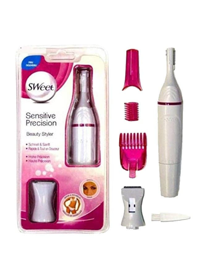Sensitive Precision Beauty Styler Hair Trimmer White/Pink