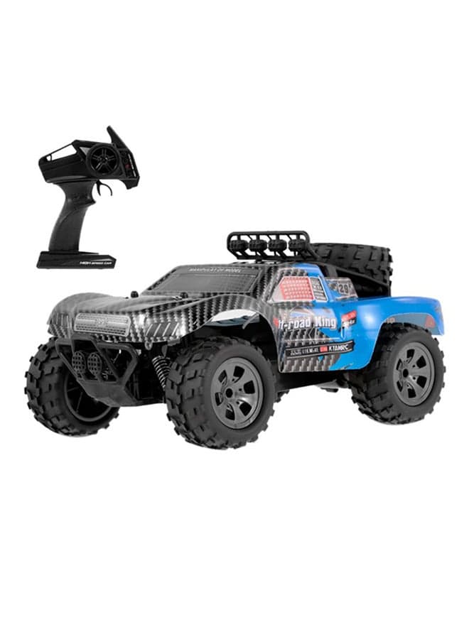 Rc Big Wheel Off-Road Rock Climber Portable Remote Controlled Car Toy 24x20x17cm