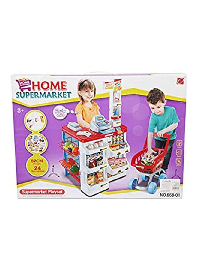 Supermarket Playset Cashier Toy