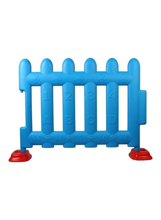 Kindergarten Playgrounds Kids Plastic Fence - Blue 105x75x5cm