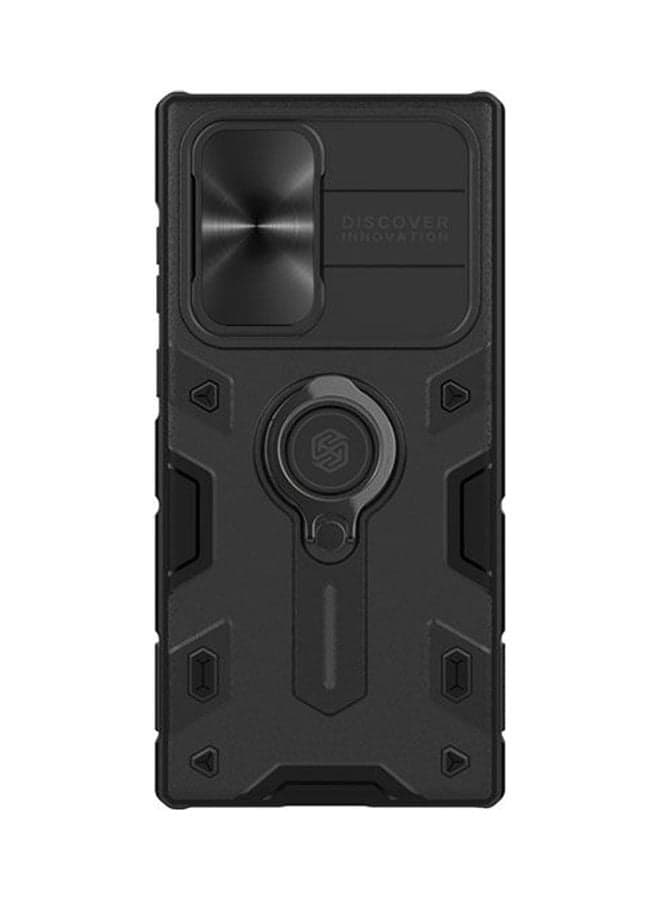 CamShield Armor Case Dazzling Metal Camera Cover For Samsung Galaxy S22 Ultra Black
