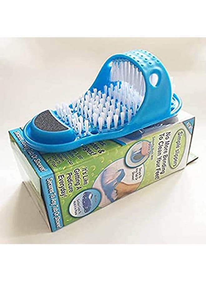 Shower Foot Massager Scrubber Grooming Feet Tool Bathroom Callous Remover Strong Mineral Heads Boost Circulation And Provide A Deep Clean Bathroom Brush Cleaning Slipper Massage Scrubber With Sucker