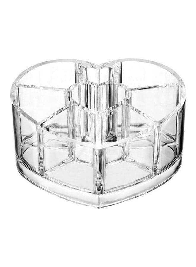 Acrylic Makeup Organizer Brush Holder Clear