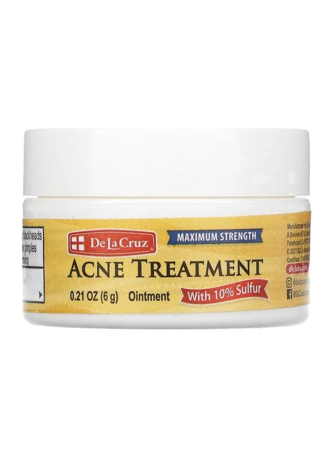 Sulfur Ointment Acne Treatment & Medication 6grams