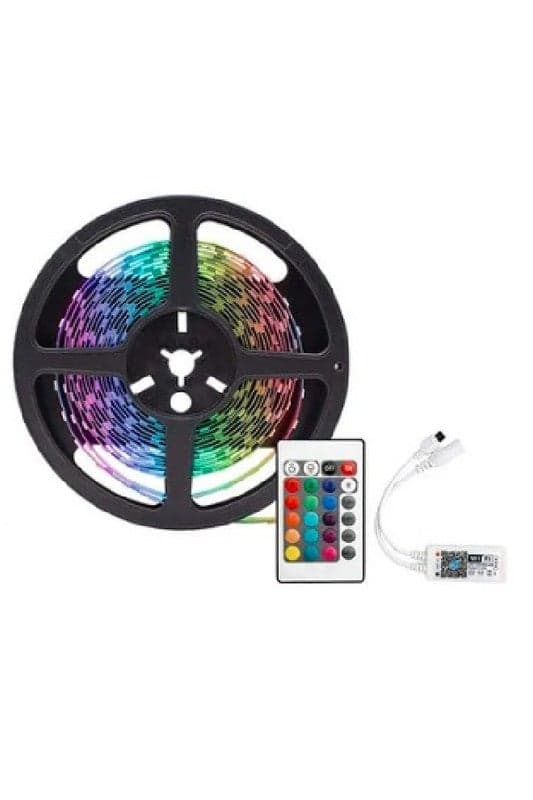 Wireless Smart App Control RGB Light Strip Kit Multicolour 5meter