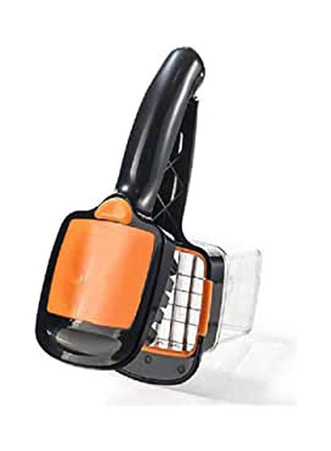 Fruit Vegetable Cutter Nicer Quick 5 In 1 Dicer Stainless Steel Non Slip Multicolour