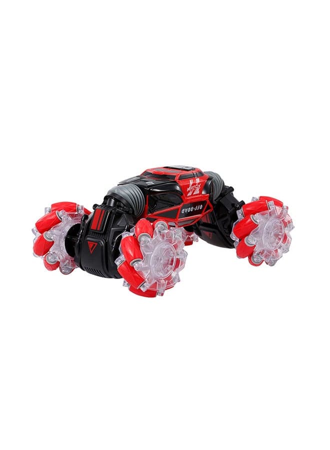 4WD Gesture Sensor Control Deformable All-Terrain Transformable LED Light RC Stunt Car 17.5x33x8.5cm