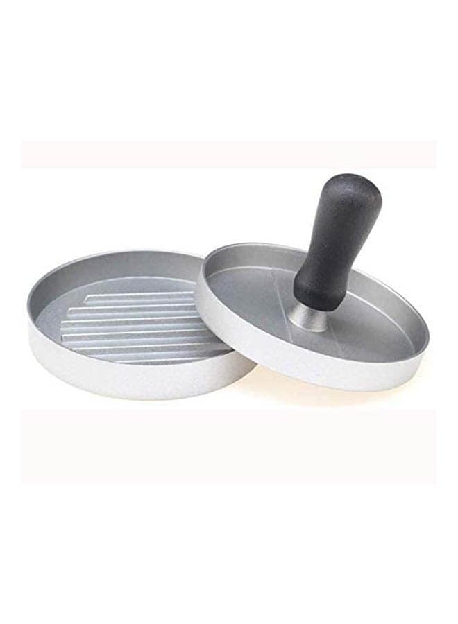 Cooking Tools Hamburger Patties Maker Burger Hamburger Press Meat Press Cookware Kitchen Dining Bar Tool Silver