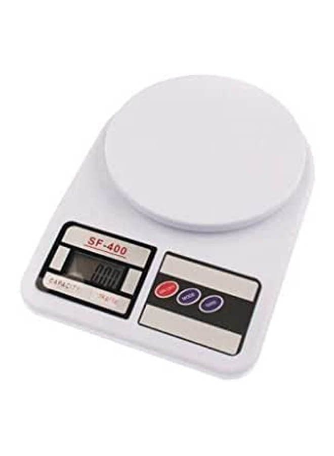 Digital Kitchen Scale 10Kg White