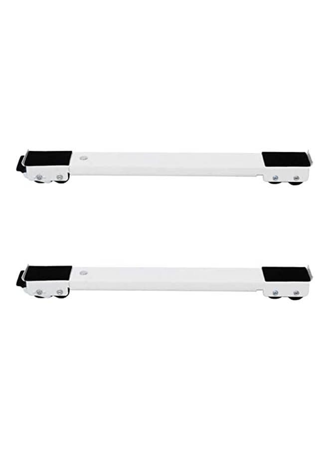 Washing Machine Base Stand Movable Multi Functional Furniture Dolly Base For Washing Machine Dryer Refrigerator Applianc Multicolour 18*2*1.5cm