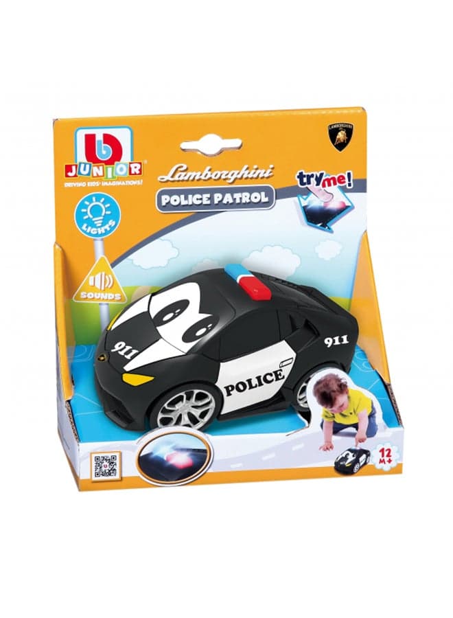 Lamborghini Police Patrol Car - Black
