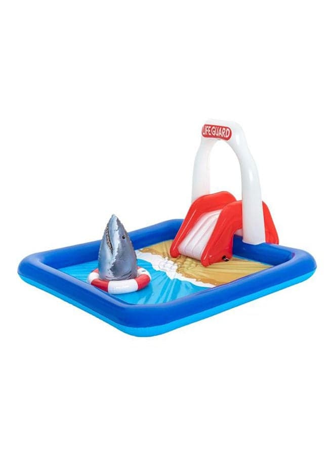 Inflatable Lifeguard Tower Play Center Pool 234x129x203cm