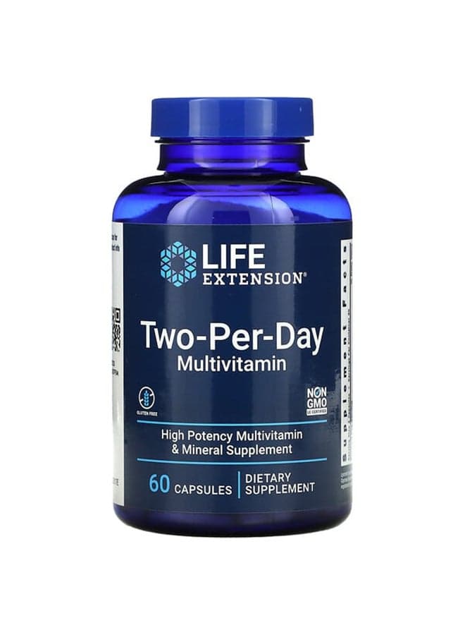 60 Pcs Two-Per-Day Capsules Diatery Supplement