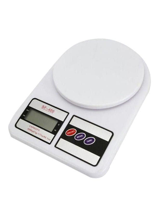Digital Kitchen Scale White