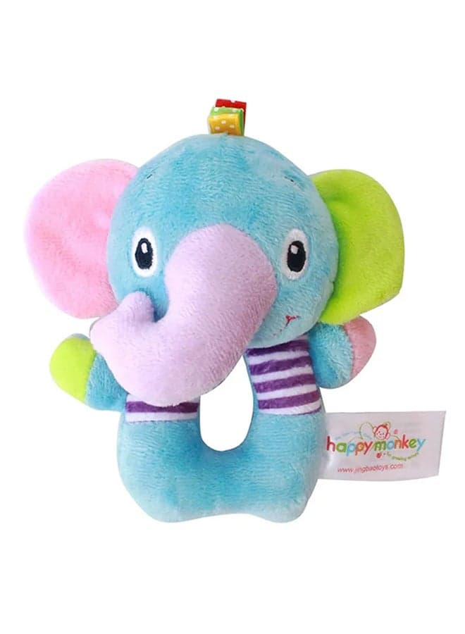 Elephant Shaped Rattle Toy