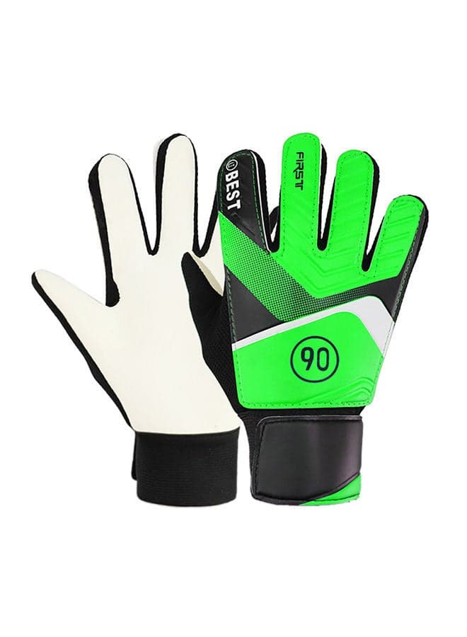 Kid's Goalkeeper Gloves Finger Protection Latex Soccer Goalie Gloves Teenagers Breathable Sports Gloves 15cm 15cm